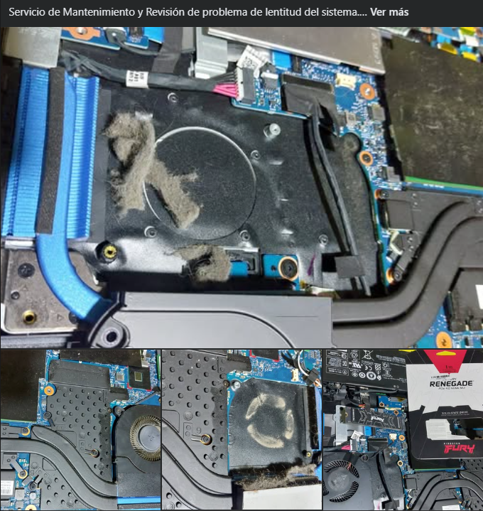 Mantenimiento y Uograde de Laptop Gamer